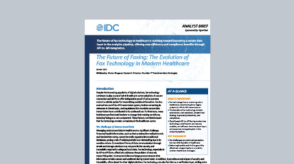 The Future of Faxing: The Evolution of Fax Technology in Modern Healthcare