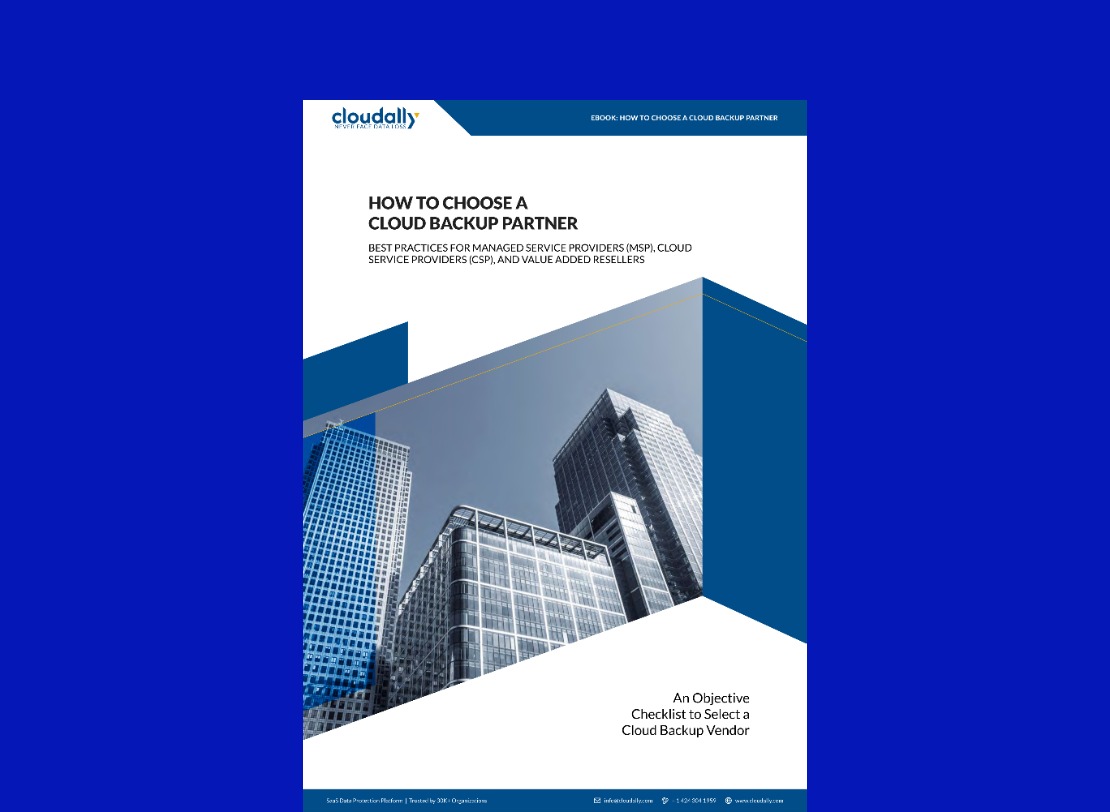 How to Choose a Cloud Backup Partner